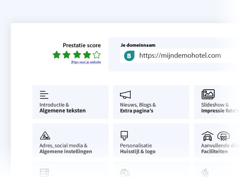 Hotel webbuilder cloud