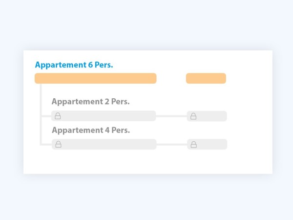 B&B Virtuele overkoepelende kamers